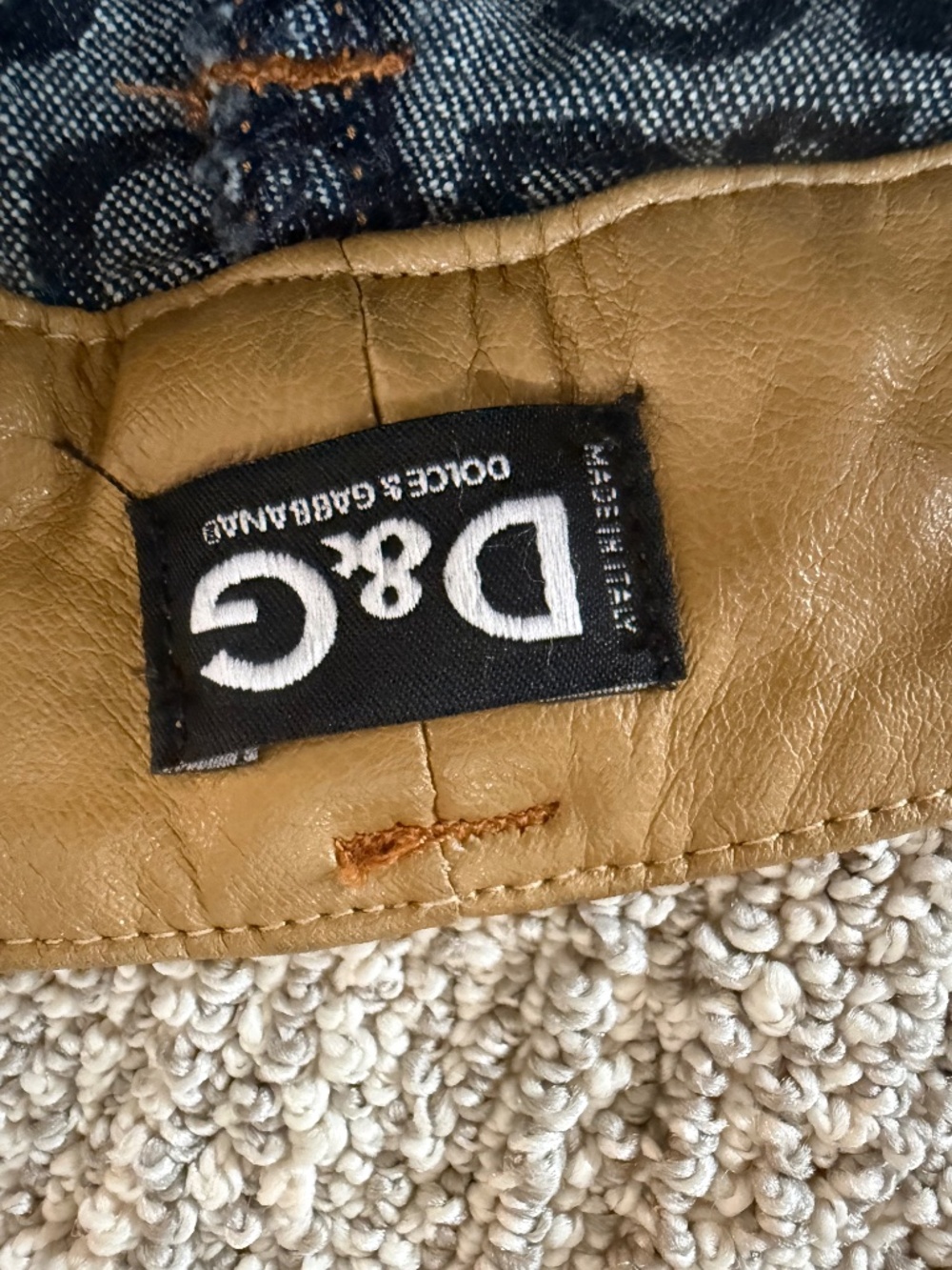 Vintage D&G Dolce & Gabbana monogram jeans - Picture 4 of 6